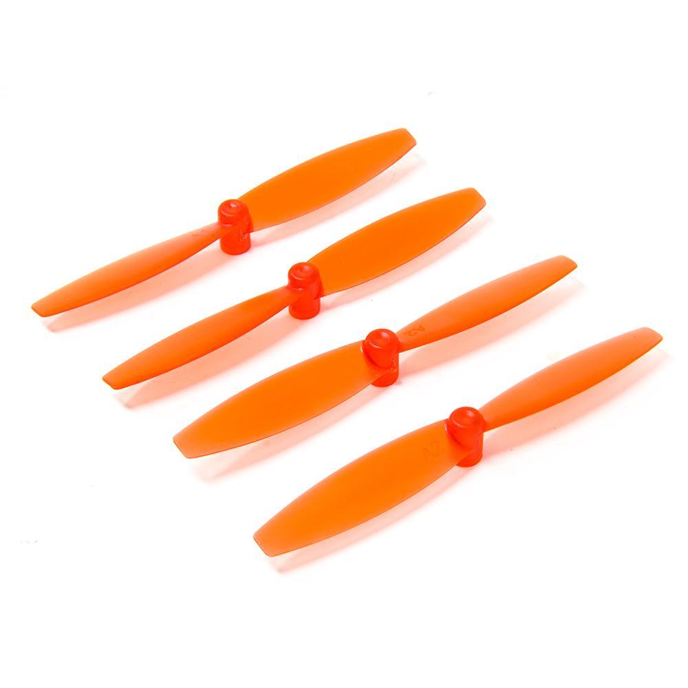 Sailfly-X 65mm Bi-Blade Micro Prop 12 Pack (1.5mm shaft) Red